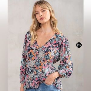 Lovestitch talullah peplum top